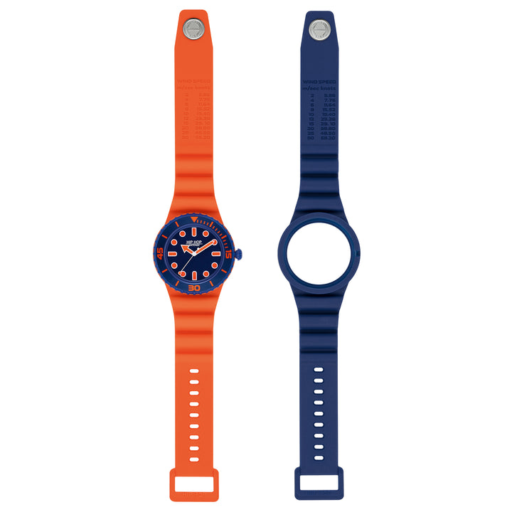 Hip Hop orologio Master Orange/Blue 41mm HWU1234