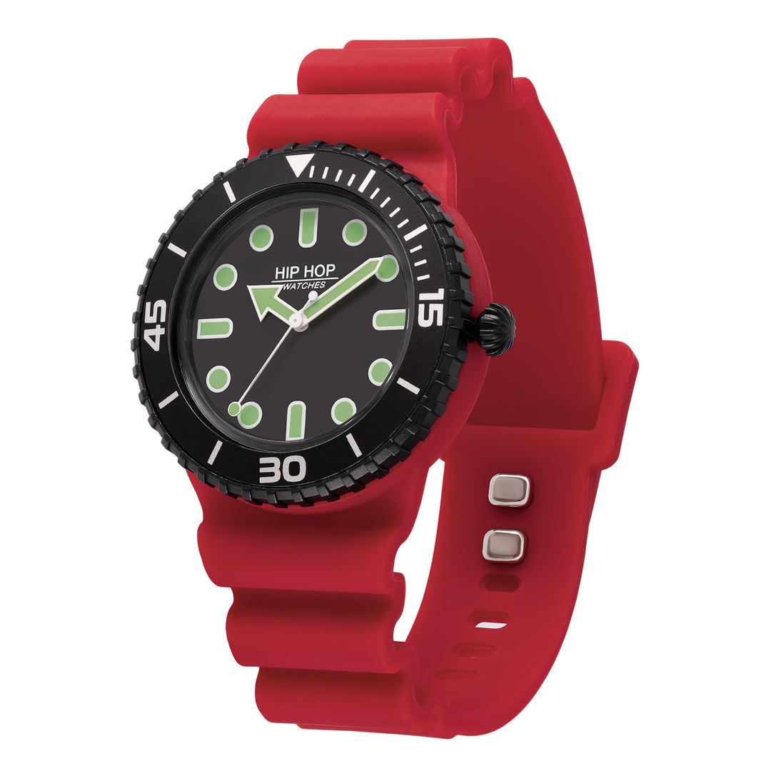 Hip Hop orologio Master Red/Blue 41mm HWU1235