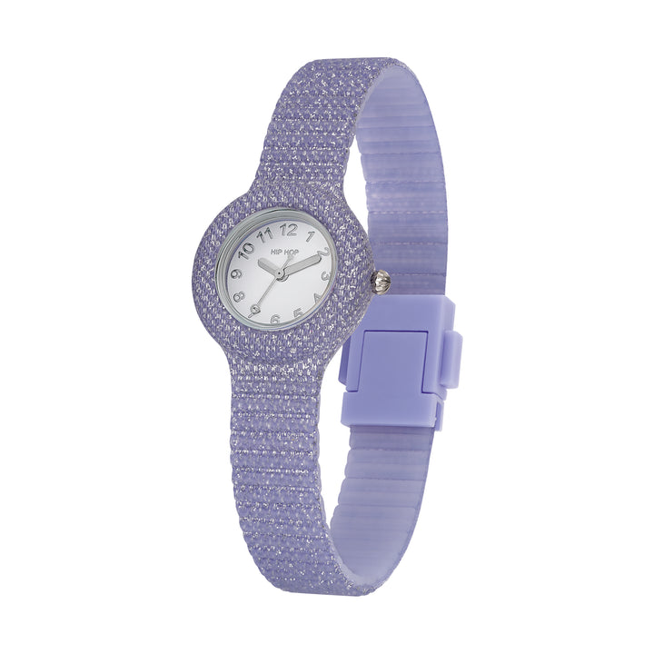 Hip Hop orologio LILAC Shimmer Crush collection 28mm HWU1246