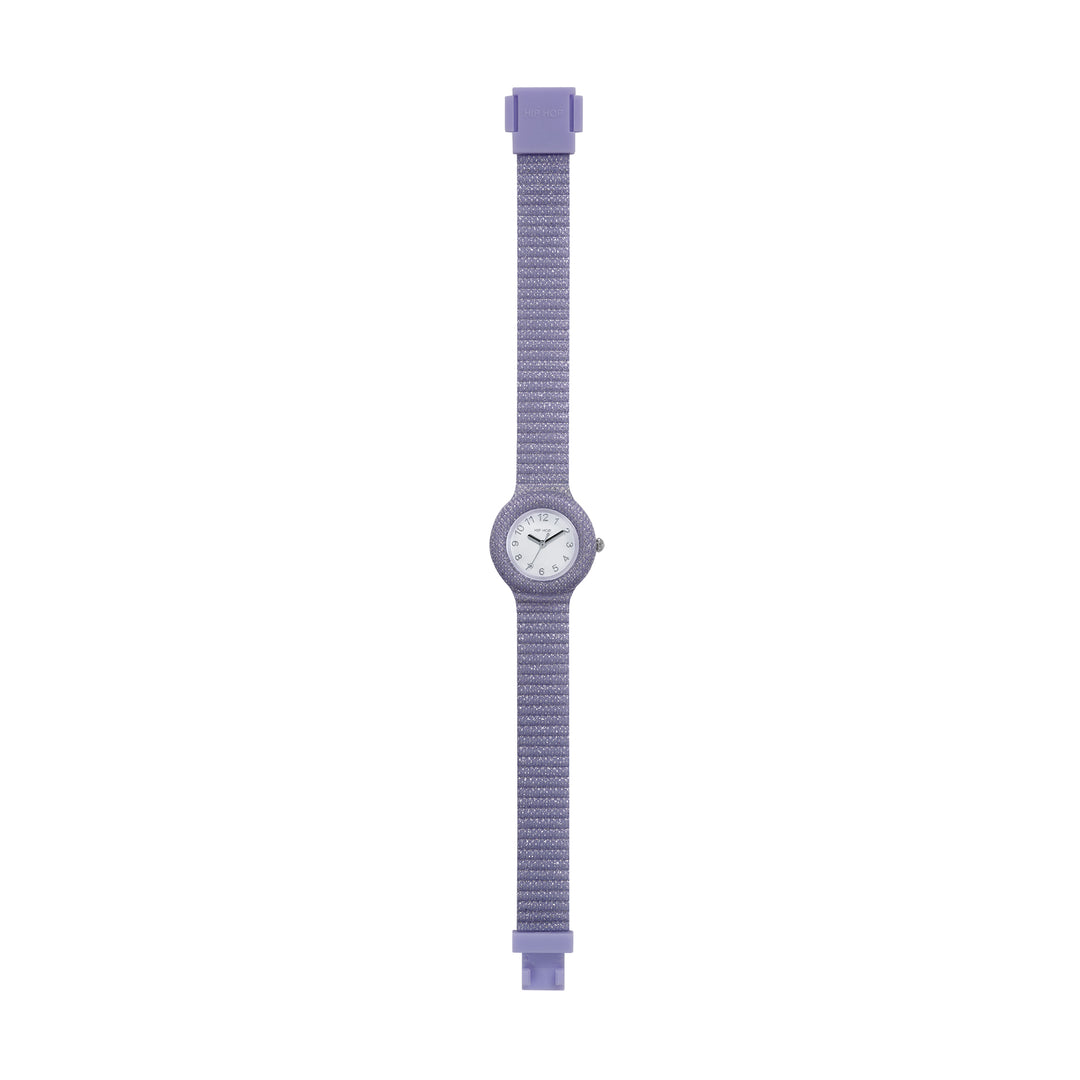 Hip Hop orologio LILAC Shimmer Crush collection 28mm HWU1246