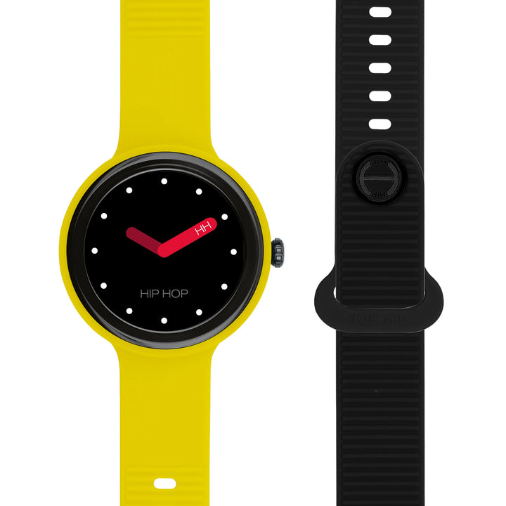 Hip Hop smartwatch Hero.Next Yellow/Black 41mm HWU1257