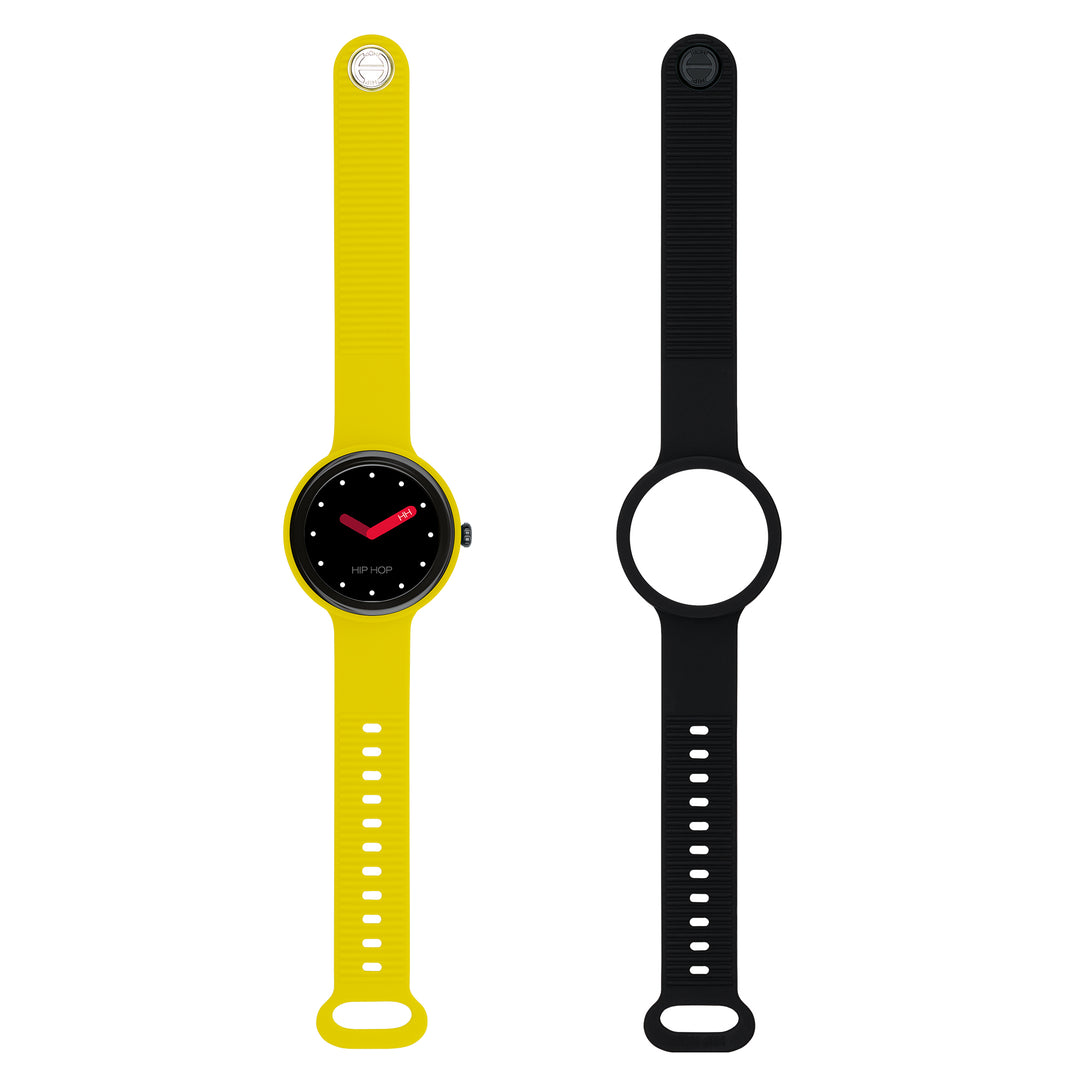 Hip Hop smartwatch Hero.Next Yellow/Black 41mm HWU1257