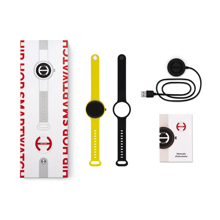Hip Hop smartwatch Hero.Next Yellow/Black 41mm HWU1257