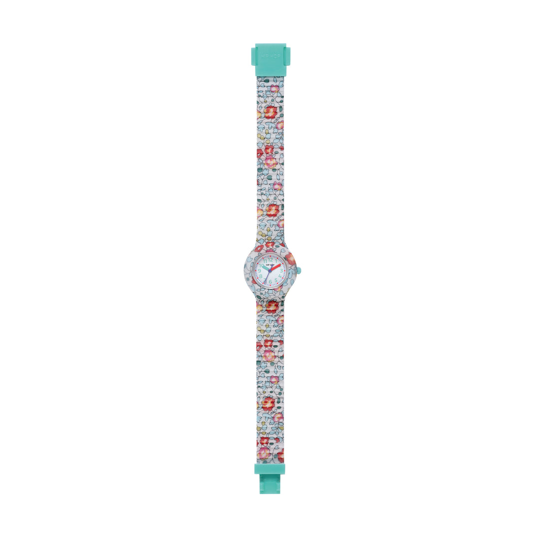 Hip Hop orologio Flower Power Green 28mm HWU1271