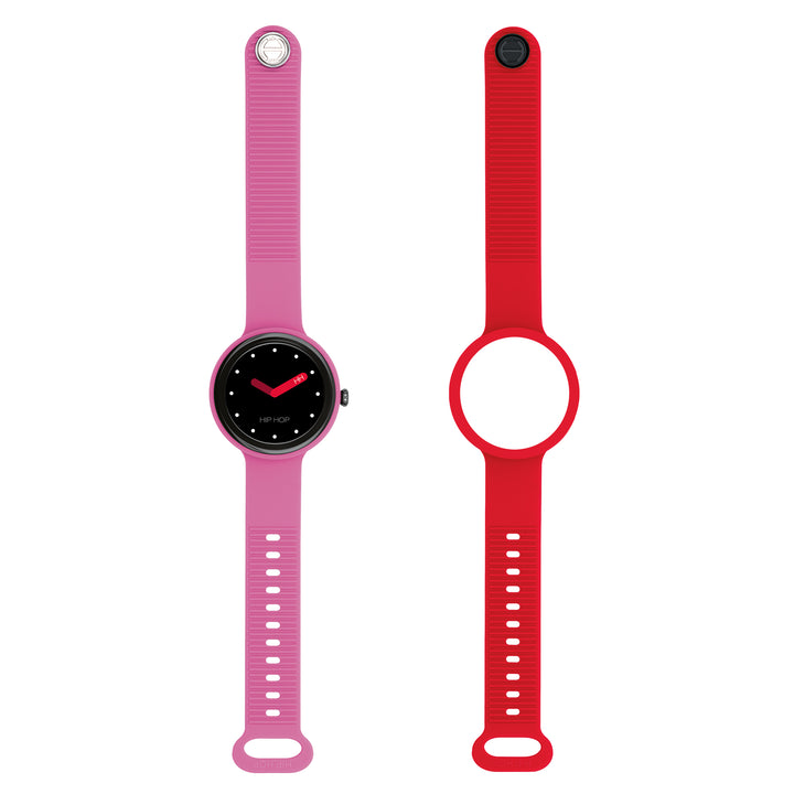 Hip Hop smartwatch Hero.Next Pink Bubble/Red 41mm HWU1312