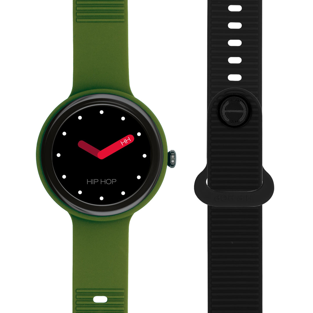 Hip Hop smartwatch Verde/Nero Hero.Next 41mm HWU1315