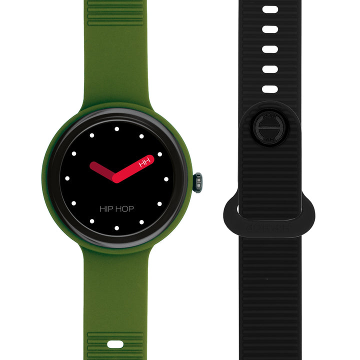 Hip Hop smartwatch Verde/Nero Hero.Next 41mm HWU1315