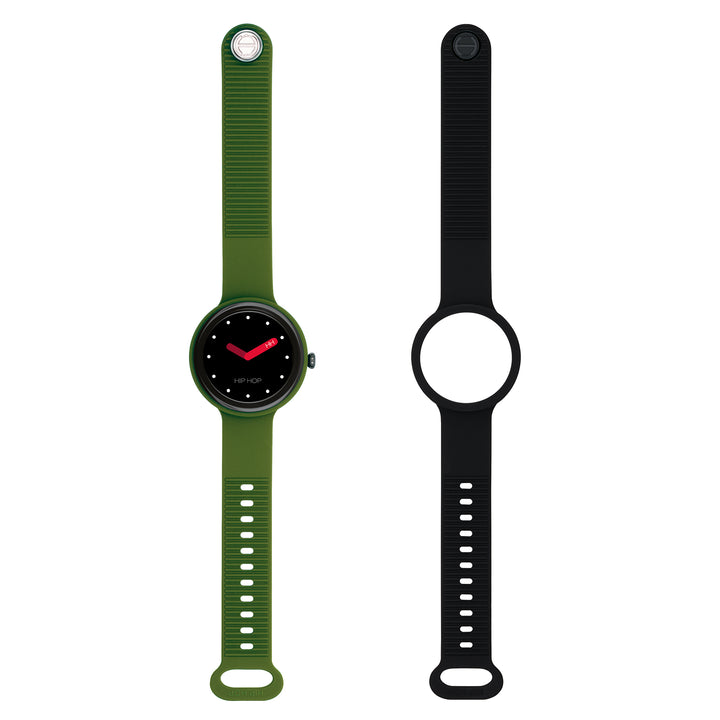 Hip Hop smartwatch Verde/Nero Hero.Next 41mm HWU1315