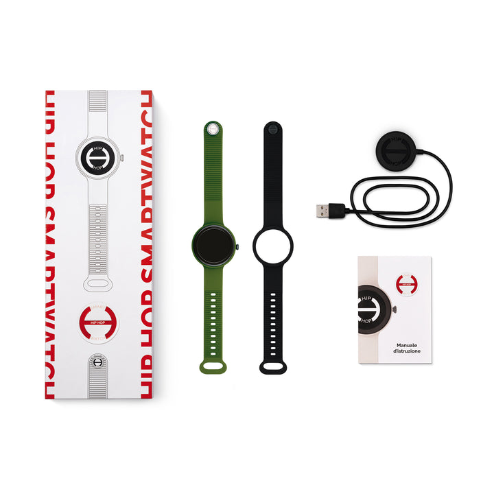 Hip Hop smartwatch Verde/Nero Hero.Next 41mm HWU1315