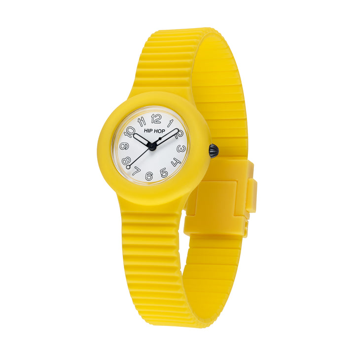 Hip Hop orologio Numbers Collection Giallo 34mm HWU1329