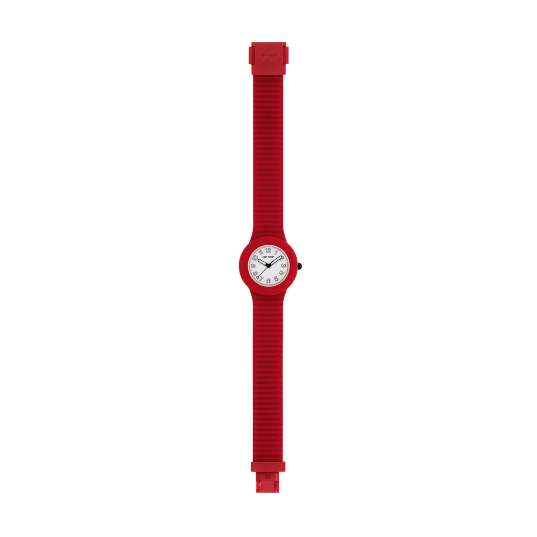 Montre Hip Hop Collection Chiffres Rouges 32mm HWU1332