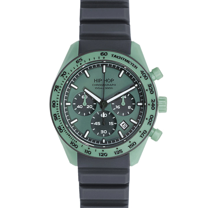 Hip Hop orologio Verde Salvia XT10 collection 42mm HWU1347
