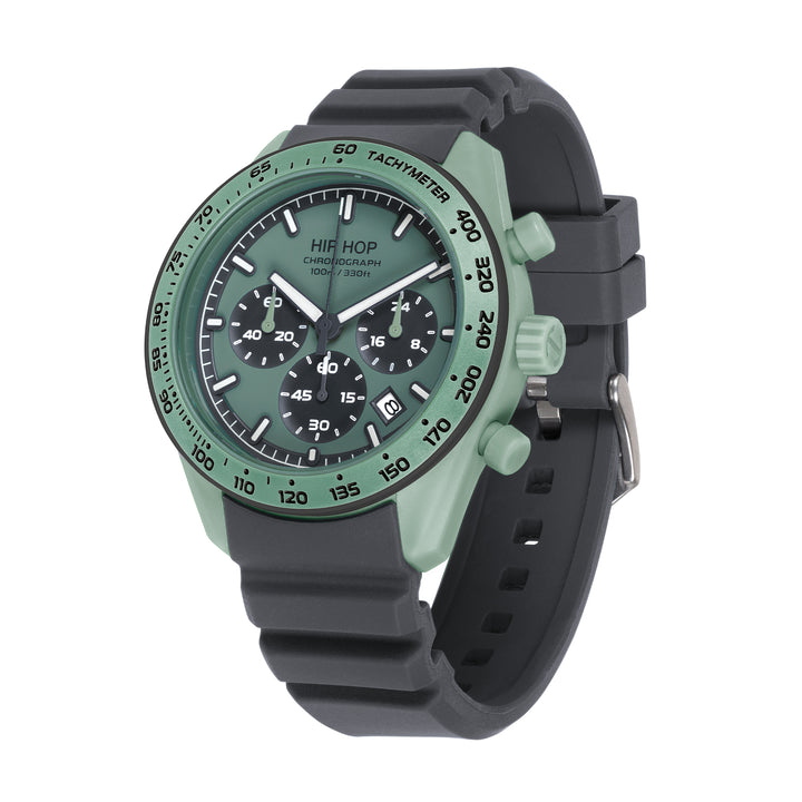 Hip Hop orologio Verde Salvia XT10 collection 42mm HWU1347