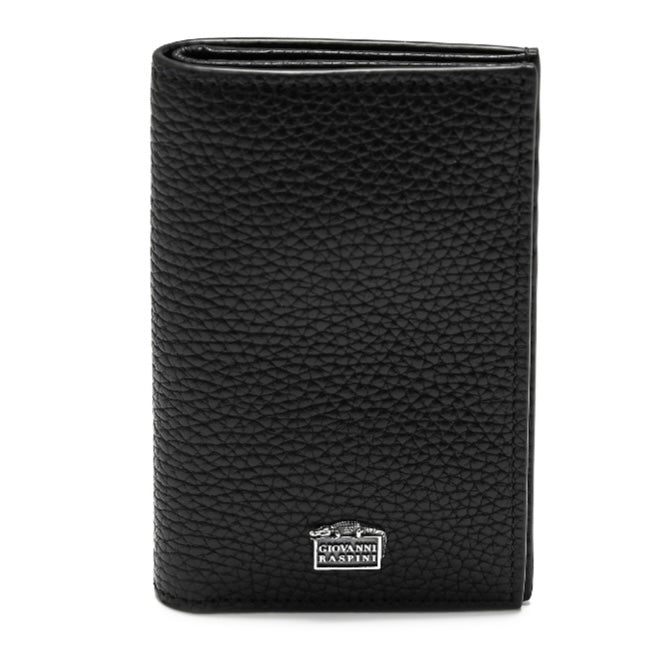 Giovanni Raspini portafoglio verticale pelle goffrata argento 925 L0014