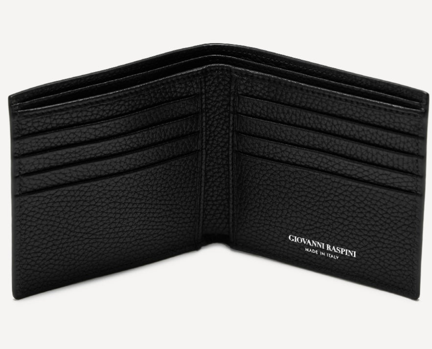Giovanni Raspini portafoglio pelle goffrata argento 925 L0015