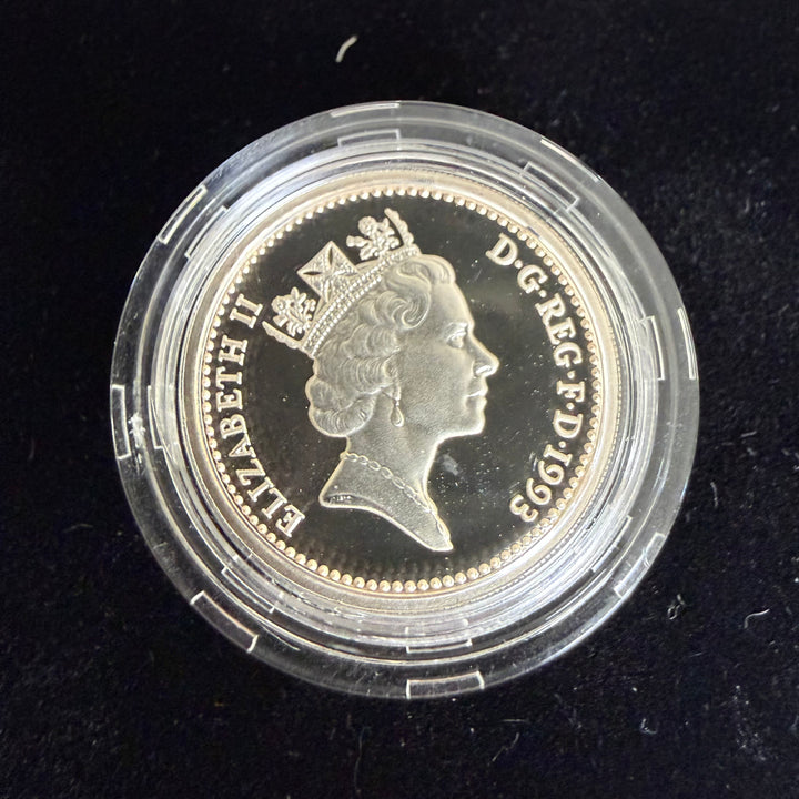 Moneta 1 sterlina argento 1993 Royal Mint