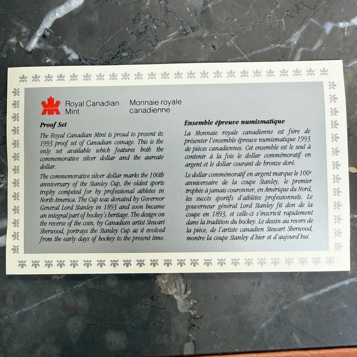 Set monete canada 1993 Royal Canadian Mint