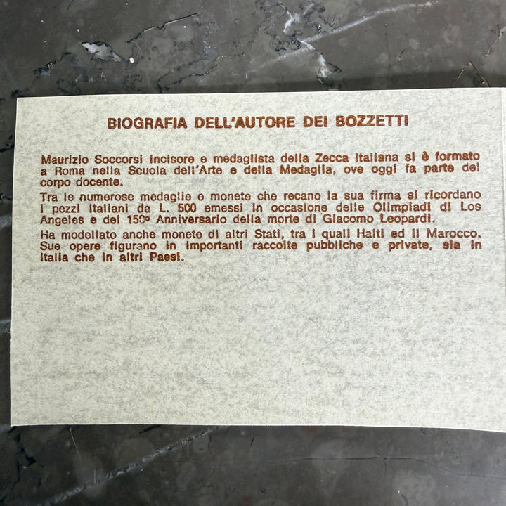 Monete in argento Repubblica di San Marino XV Olimpiade Invernale di Calgary e XXIV Olimpiade di Seul 1988