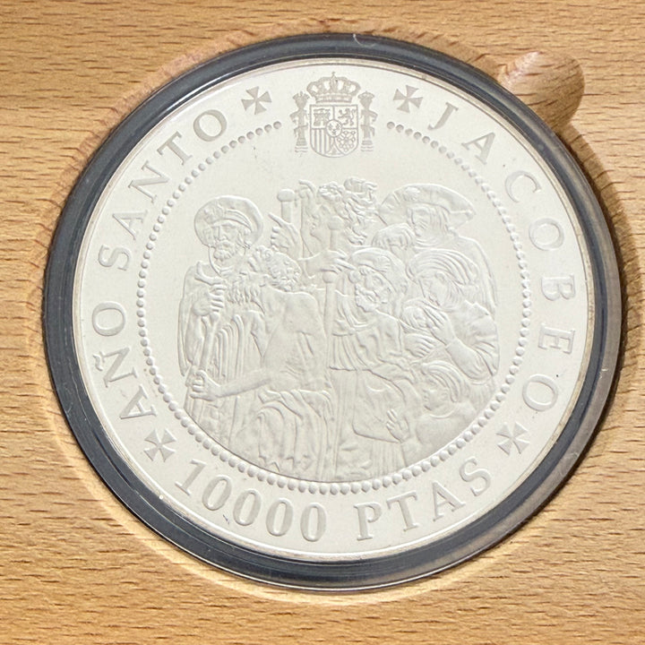 Moneta in argento 10000 Pesetas Año Santo Jacobeo 1993