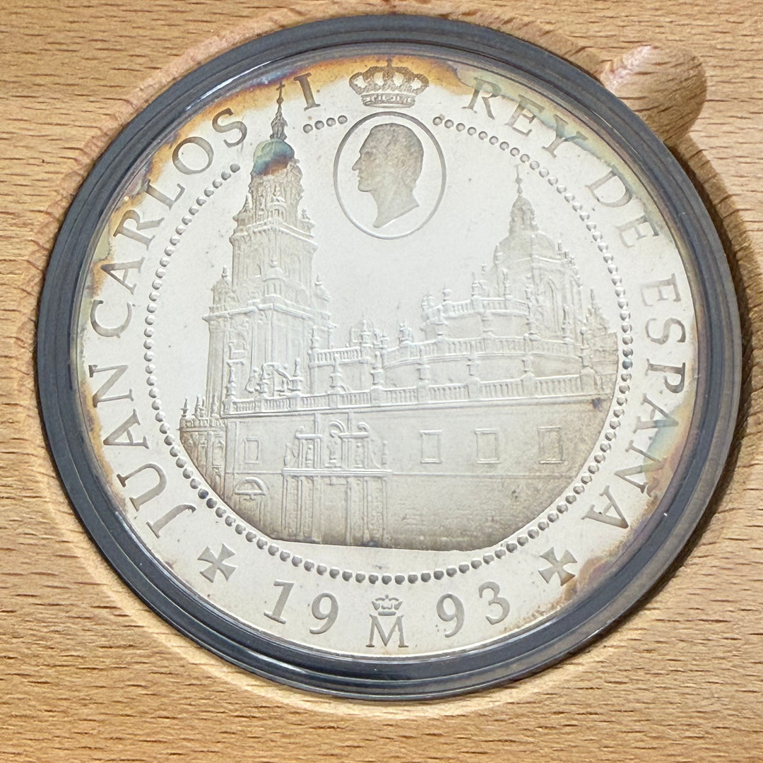 Moneta in argento 10000 Pesetas Año Santo Jacobeo 1993