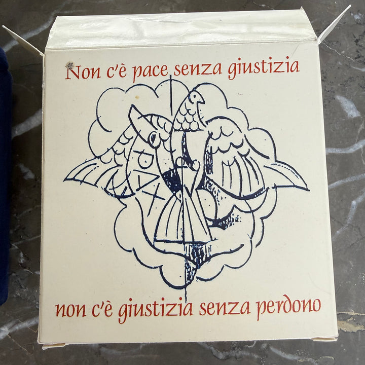 Moneta in argento 10€ Pontificato di S.S. Giovanni Paolo II Anno XXIV 2002