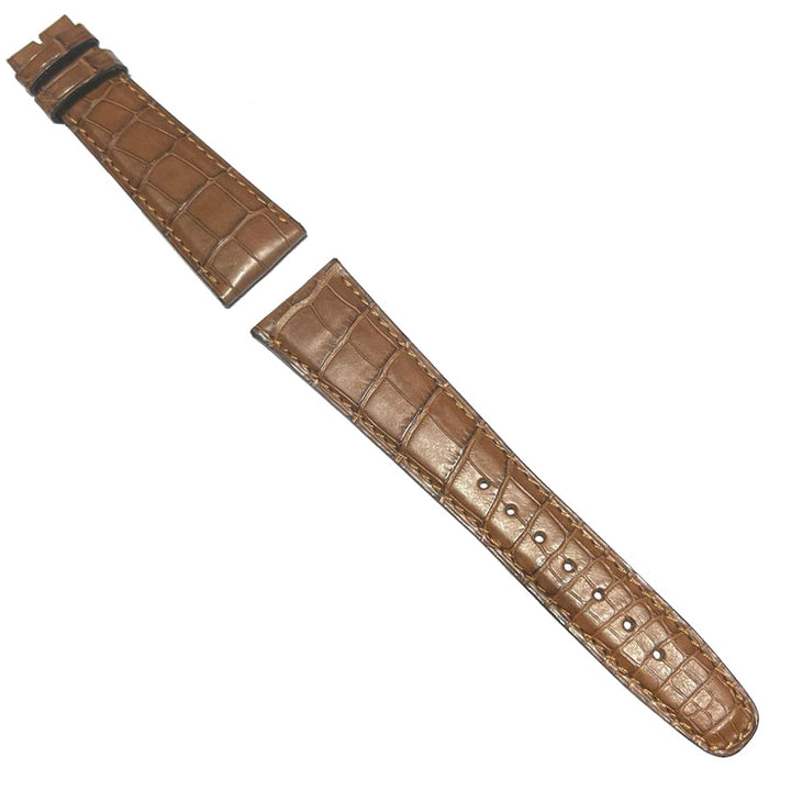 IWC spezzoni cinturino standard alligatore marrone opaco 22/16 per fibbia Ardiglione IWA00947 22/16