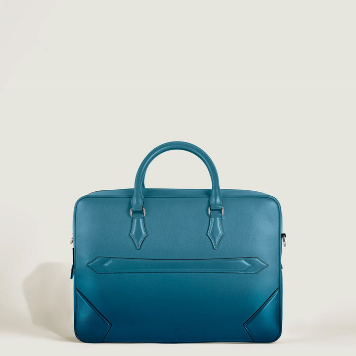 Montblanc portadocumenti Meisterstück blu fumé sfumato 199272