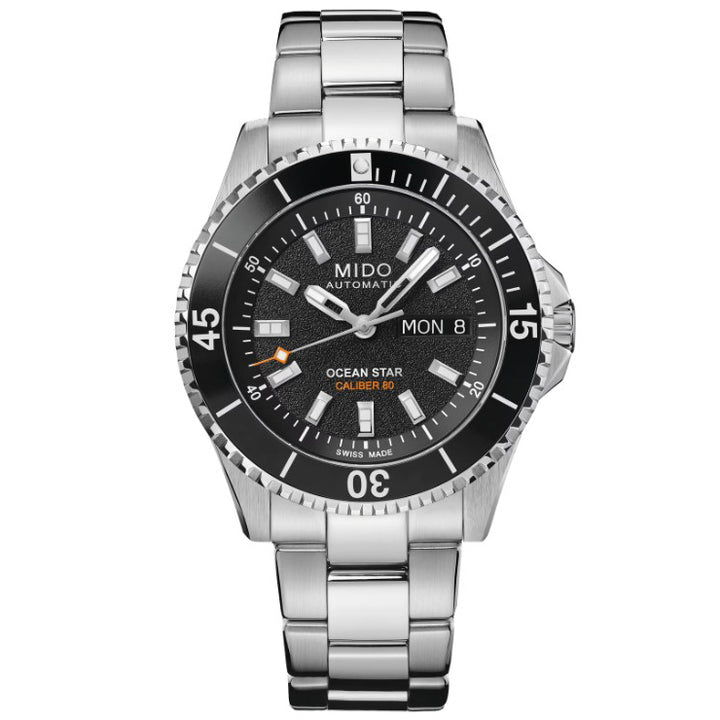 Mido orologio Ocean Star 200 41mm nero automatico acciaio M026.930.11.051.00