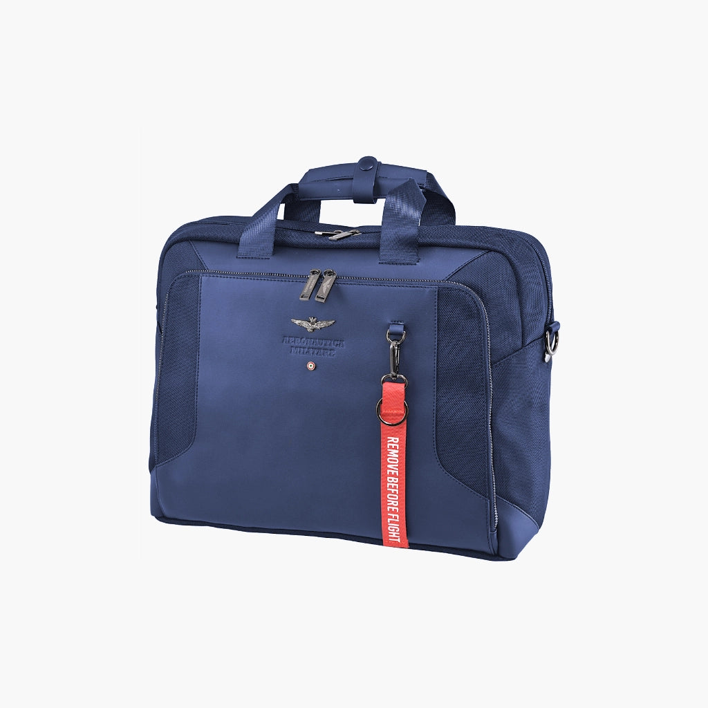 Aeronautica Militare Cartella porta PC linea Bolt AM493-BL