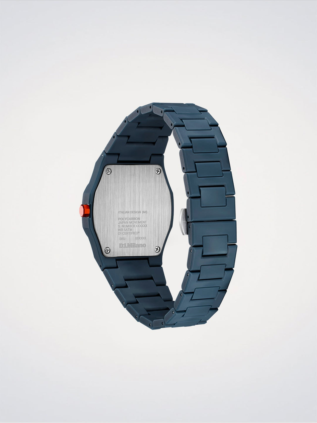 D1 Milano Blue Legacy Orologio Polycarbon 40,5 mm D1-PCBJ41