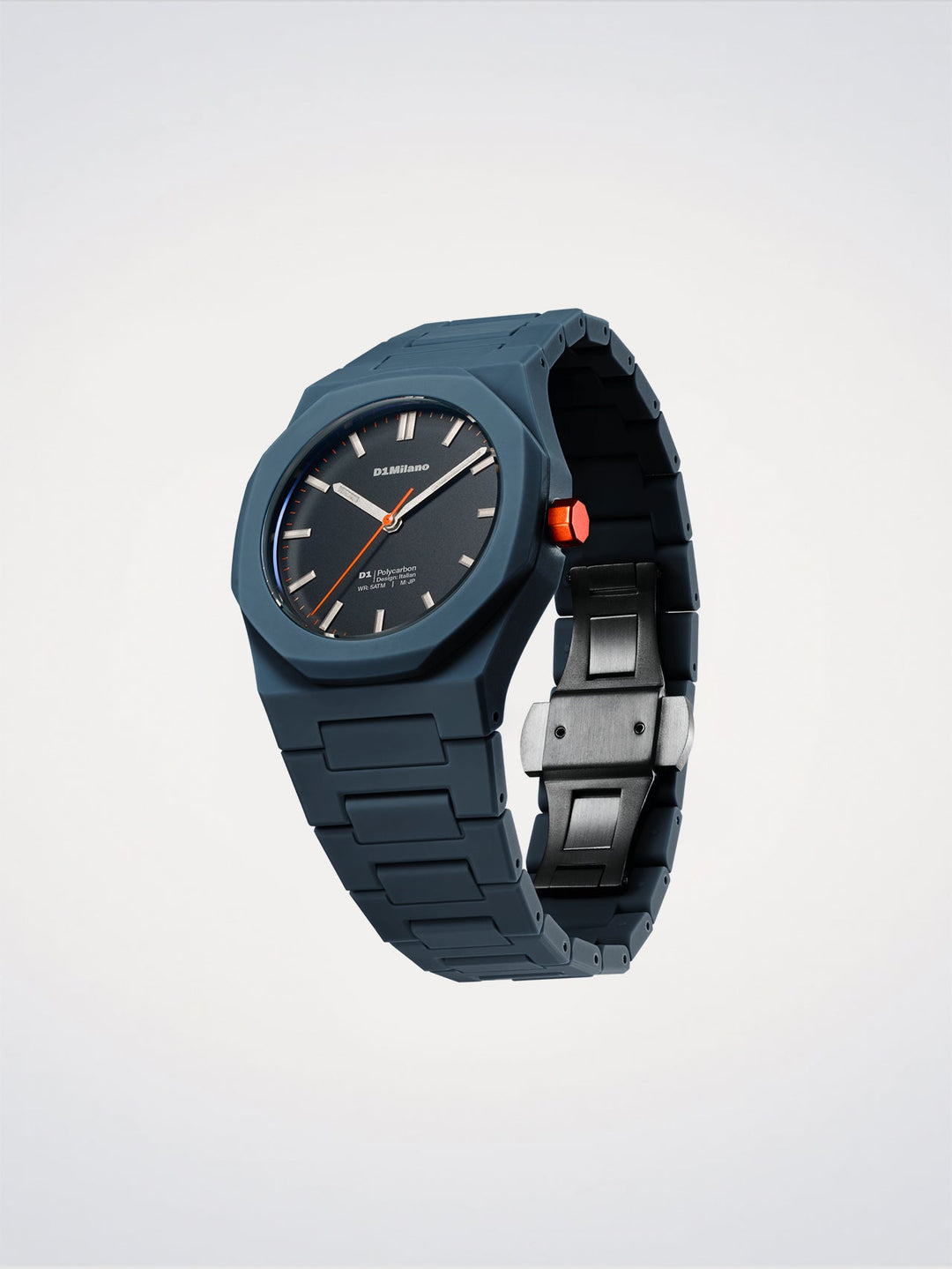 D1 Milano Blue Legacy Orologio Polycarbon 40,5 mm D1-PCBJ41