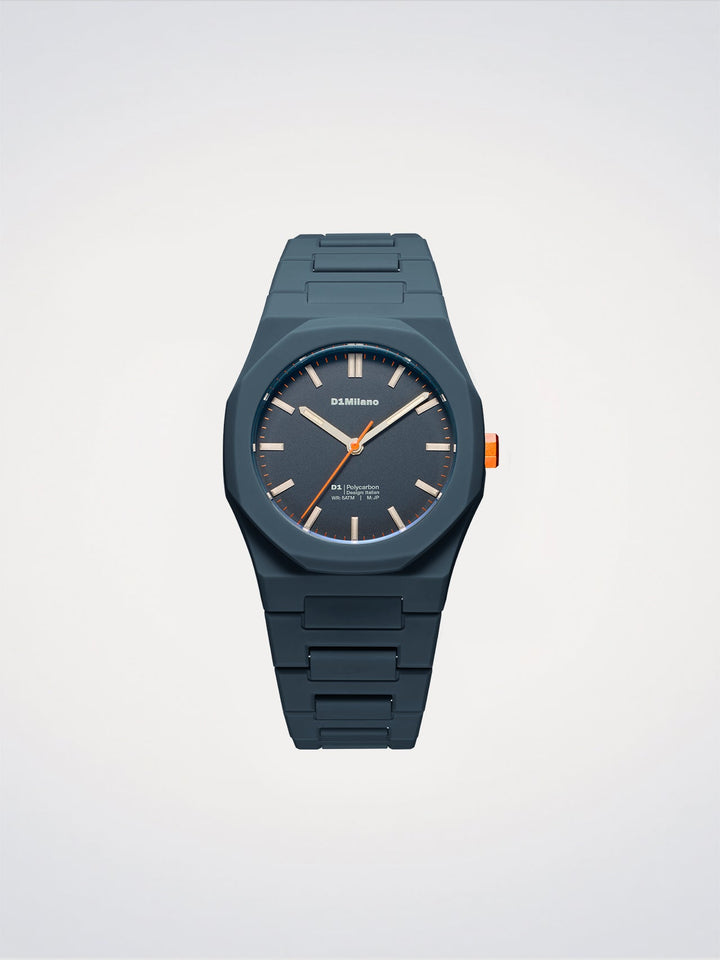 D1 Milano Blue Legacy Orologio Polycarbon 40,5 mm D1-PCBJ41