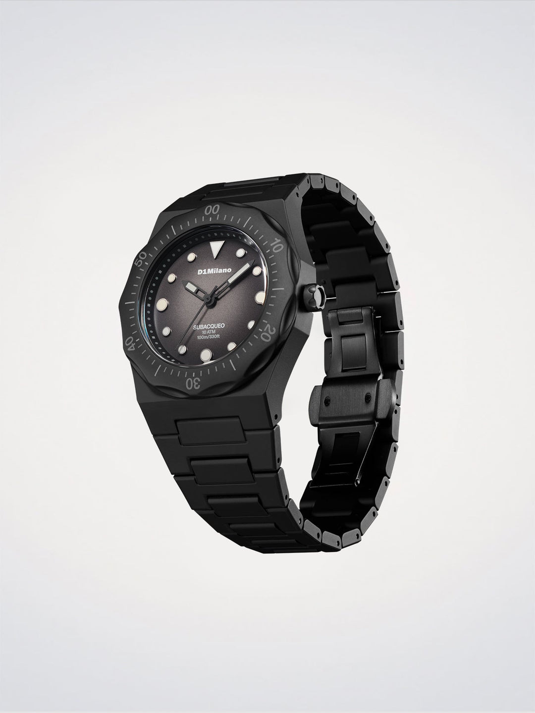 D1 Milano Carbon Diver Orologio Polycarbon 40,5 mm D1-PDBJ01