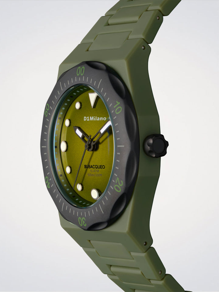 D1 Milano Lagoon Diver Orologio Polycarbon 40,5 mm D1-PDBJ04