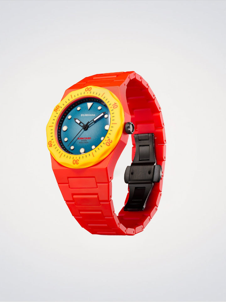 D1 Milano Fire Diver Orologio Polycarbon 40,5 mm D1-PDBJ05