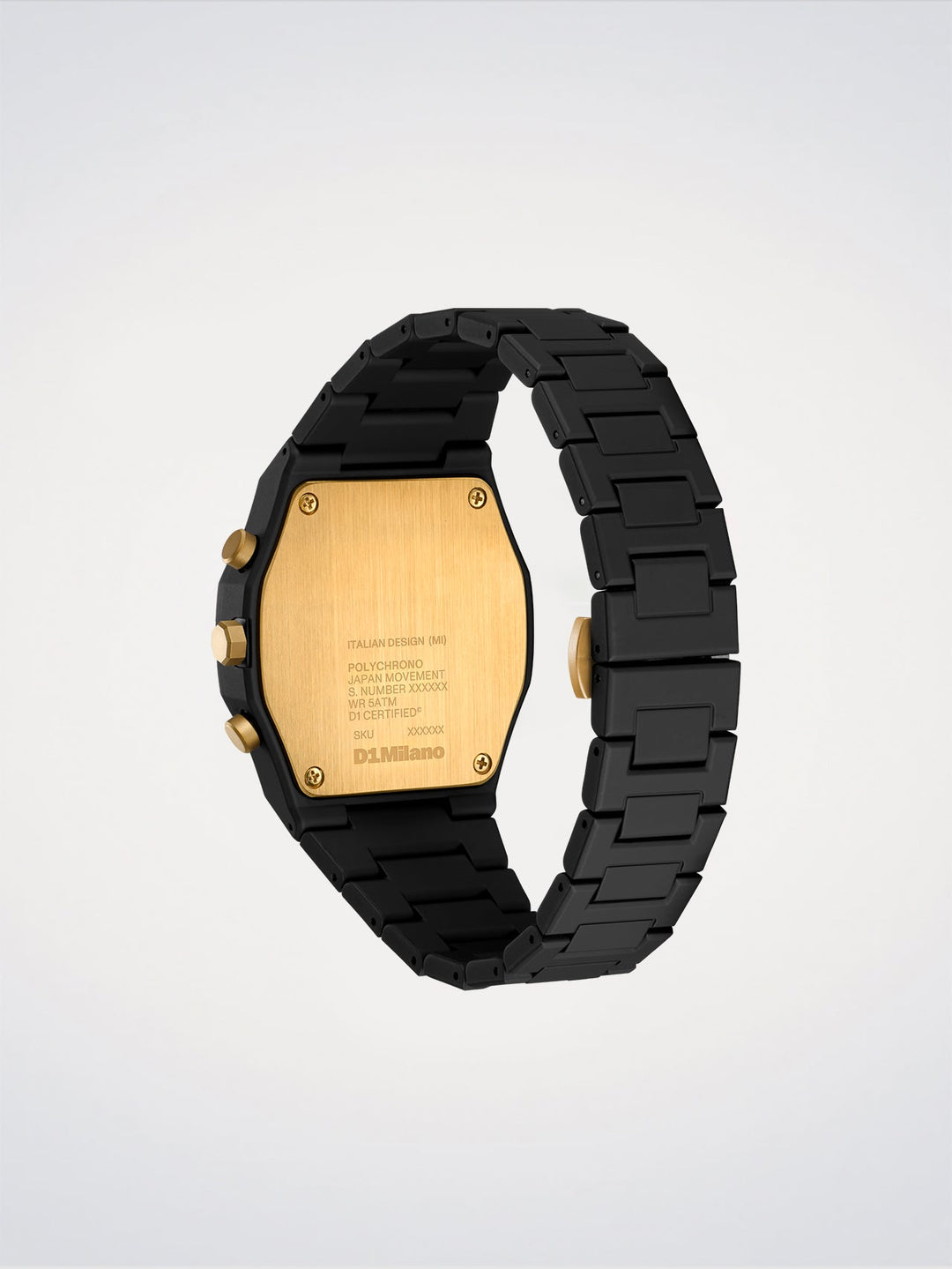 D1 Milano Gilded Solar Orologio Polychrono 40,5 mm D1-PHBJ16