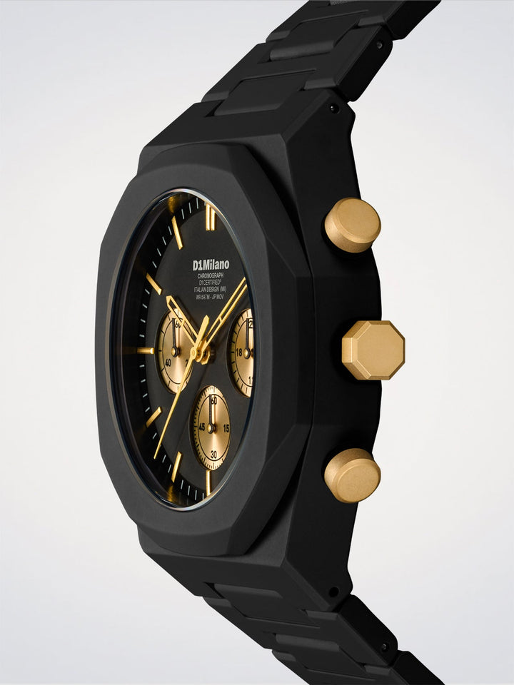 D1 Milano Gilded Solar Orologio Polychrono 40,5 mm D1-PHBJ16