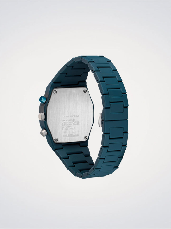 D1 Milano Blue Spectrum Orologio Polychrono 40,5 mm D1-PHBJ20