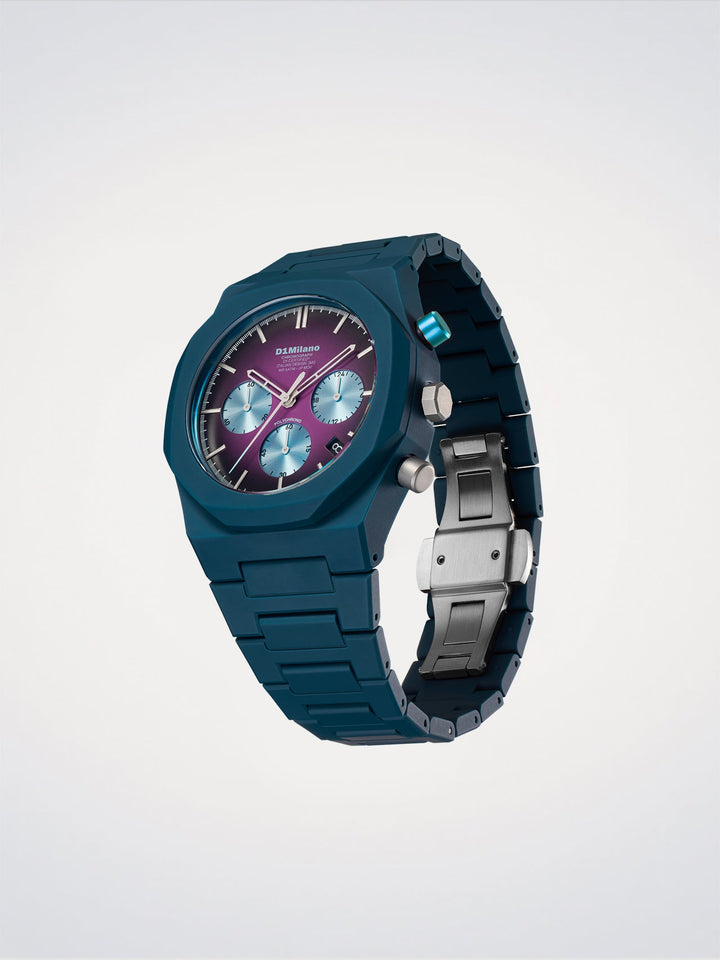 D1 Milano Blue Spectrum Orologio Polychrono 40,5 mm D1-PHBJ20