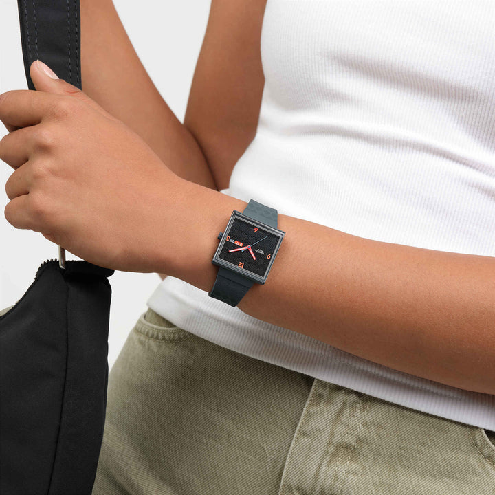 Swatch orologio SQUARED OFF Originals What if? 42mm SO34M701