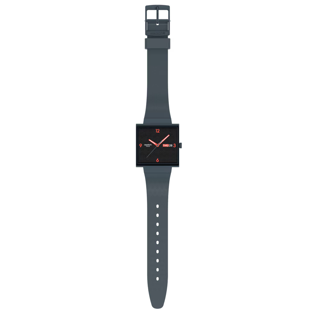 Swatch orologio SQUARED OFF Originals What if? 42mm SO34M701