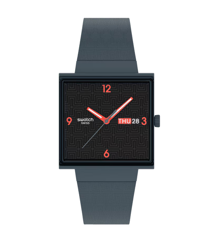Swatch orologio SQUARED OFF Originals What if? 42mm SO34M701