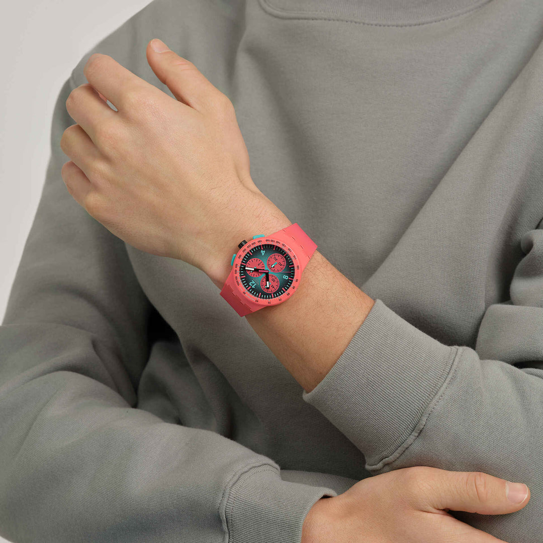 Swatch orologio PARADISO KINETIKO Originals Chrono 42mm SUSP100