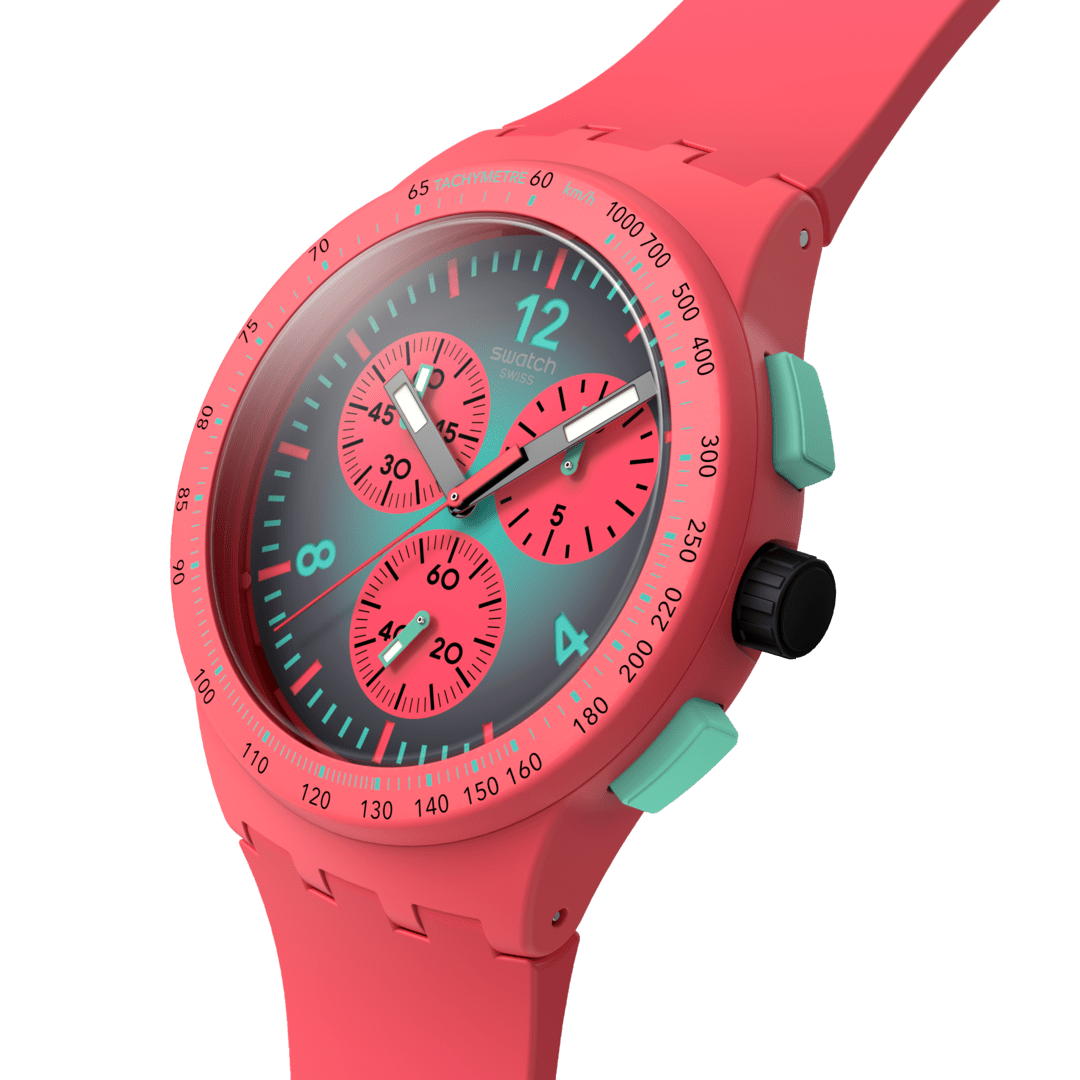 Swatch orologio PARADISO KINETIKO Originals Chrono 42mm SUSP100