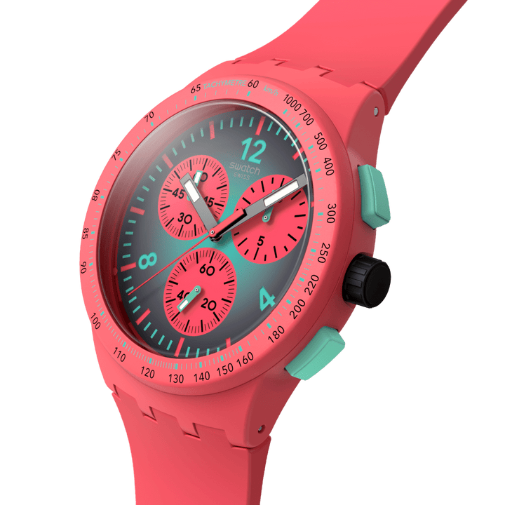 Swatch orologio PARADISO KINETIKO Originals Chrono 42mm SUSP100