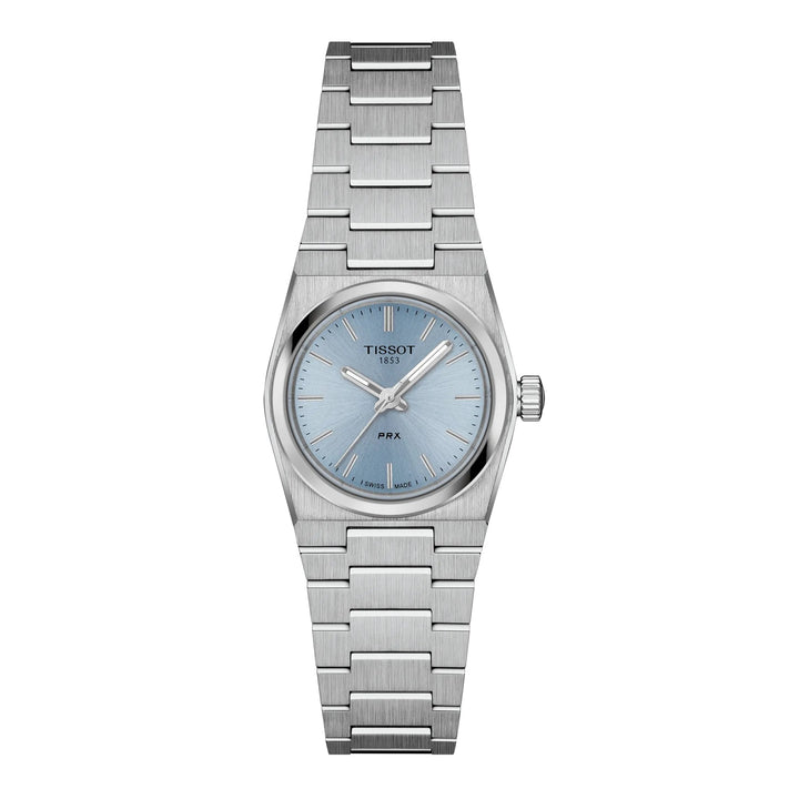 Tissot orologio PRX 25mm azzurro quarzo acciaio T137.010.11.351.00