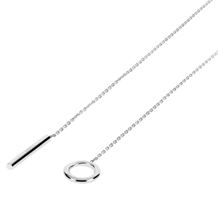 Breil collana saliscendi Flow acciaio TJ3572