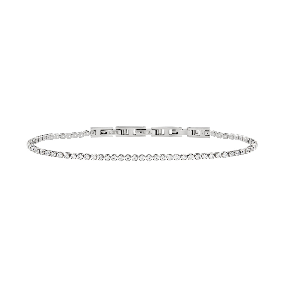 Breil bracciale Tennis acciaio cubic zirconia TJ3592