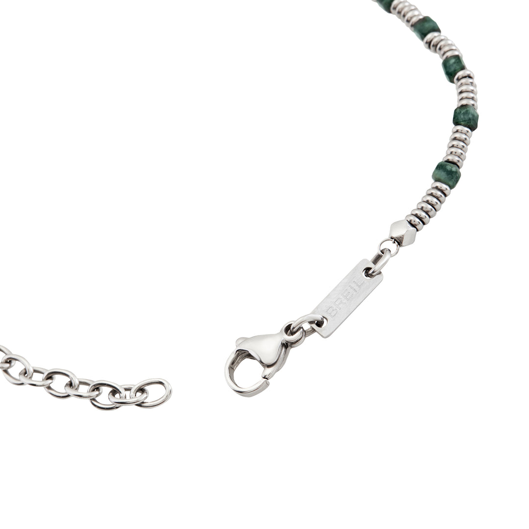 Breil bracciale Priam acciaio radice di smeraldo TJ3647
