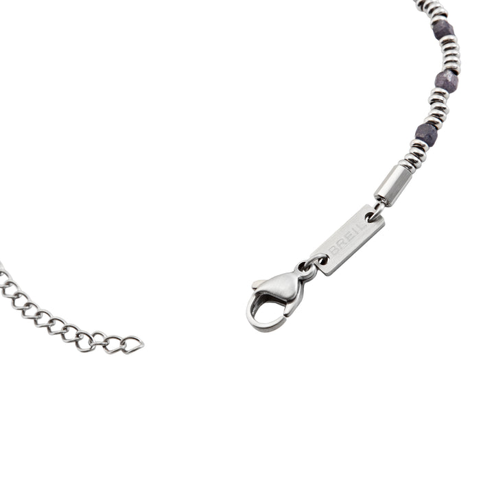 Breil bracciale Priam acciaio radice di zaffiro TJ3648